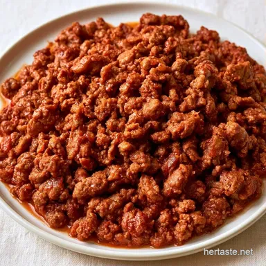 Ground Beef For Tacos in 30 Minutes Recipe Card