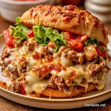 Ground Beef Taco Casserole for 8 Servings Recipe Card