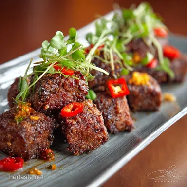 Haitian Tasso Authentic Crispy Fried Beef with &Eacute;pis Marinade Recipe Recipe Card