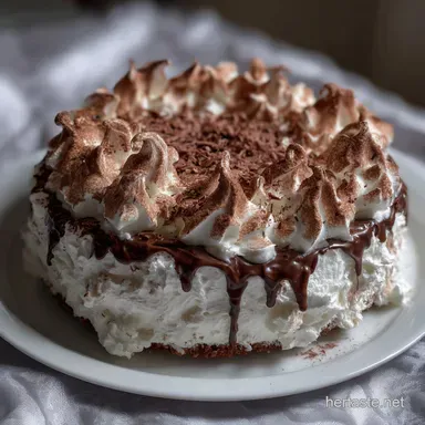Hazelnut Chocolate Meringue Cake: Gluten-Free Decadence Recipe Card