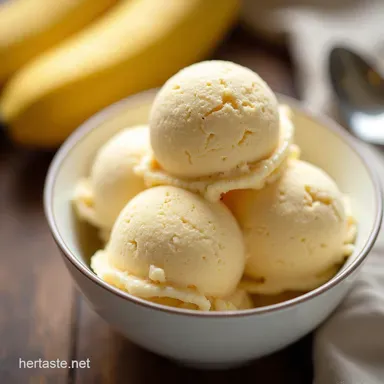 Healthy Banana Nice Cream Creamy Soft Serve in 5 Minutes