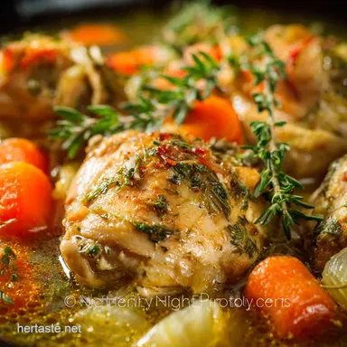 Healthy Chicken Crockpot Recipes SetItandForgetIt Lemon Stew Recipe Card
