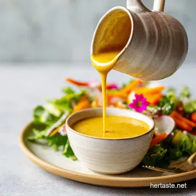 Healthy Honey Mustard Dressing Recipe in 5 Minutes