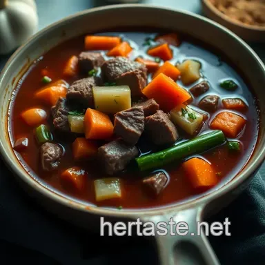 Hearty Classic Beef Soup Recipe: A Bowl of Comfort for Everyone Recipe Card