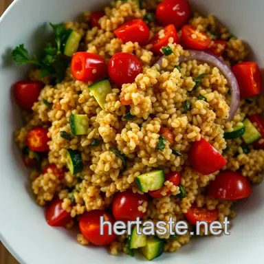 Delicious Gluten Free Dinner Recipes: Hearty Quinoa Veggie Bowl Recipe Card
