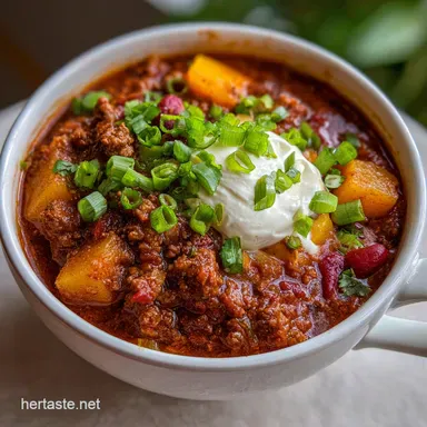 Hearty Pioneer Woman Chili Recipe in 1 Hour 15 Minutes Recipe Card