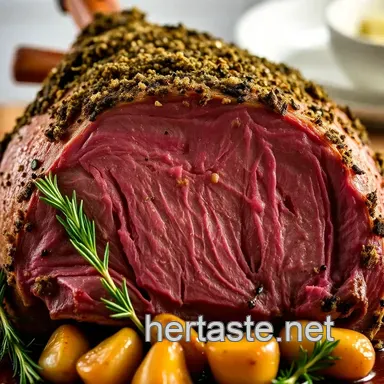 Juicy Lamb Roast Recipes: Herb-Crusted Perfection! Recipe Card