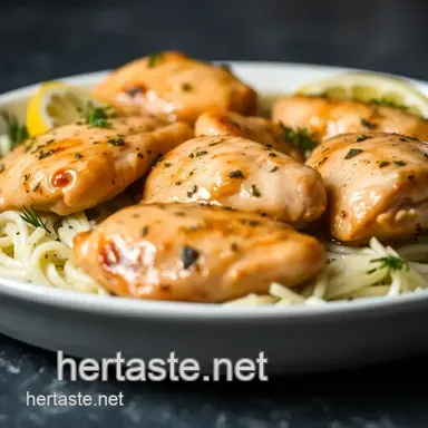 Easy & Juicy High Protein Chicken Recipes: My Herb-Glazed Chicken Recipe Card