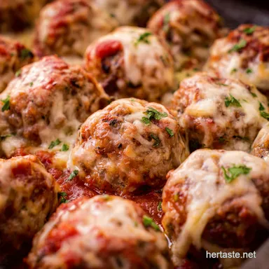 Holy Meatballs Keto Cheesy Meatball Bake Quick Easy Recipe Card