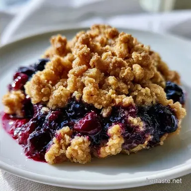 Fresh Blueberry Cobbler Recipe