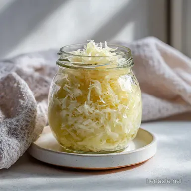Sauerkraut Recipe: Traditional Fermented for 21 Days