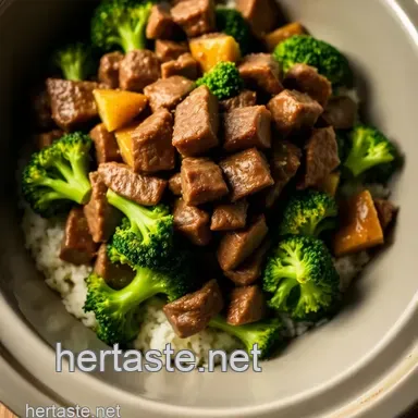 Easy Crock Pot Beef and Broccoli: Better Than Takeout! Recipe Card