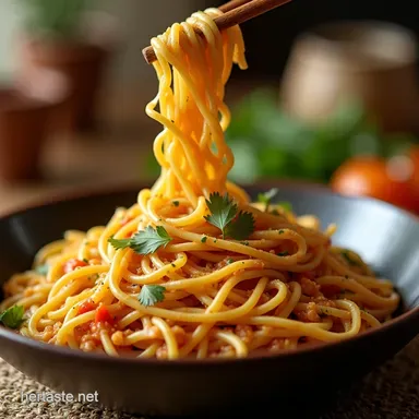 How to Make the Best Gourmet Indomie Pimp My Noodles Recipe Card