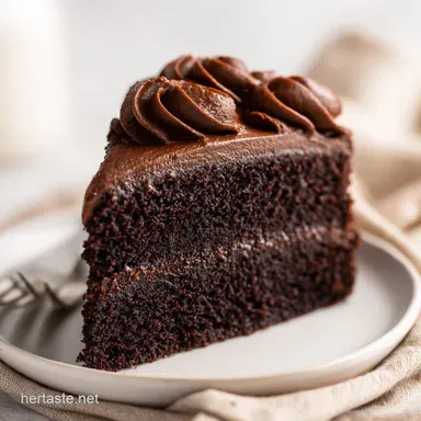 Chocolate Cola Cake for 15 Servings Recipe Card