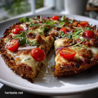 Wholesome Yum Easy Keto Low Carb and Paleo Almond Flour Crust Recipe Card