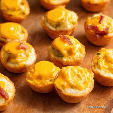 Easy Keto Breakfast Meal Prep Bacon Cheese Egg Bites Recipe Card
