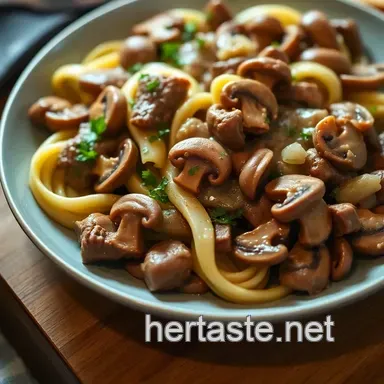 Easy Keto Beef Stroganoff: A Comfort Classic You’ll Love Recipe Card