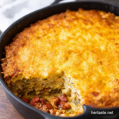 Keto Chorizo Casserole Make Ahead Breakfast Keto Bliss Recipe Card