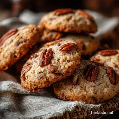 Keto Cinnamon Pecan Cookies: Soft, Buttery, and Low Carb Perfection Recipe Card