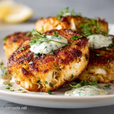 The Ultimate GlutenFree Keto Crab Cakes Crispy Jumbo Lump No Filler Recipe Card