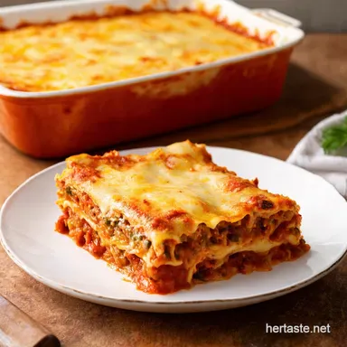 My Keto Lasagna Classic Comfort CarbFree Recipe Card