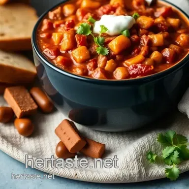 Kickin' Instant Pot Chili: Easy & Hearty Weeknight Meal Recipe Card