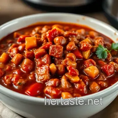 Kickin' Instant Pot Chili: Easy & Hearty Weeknight Meal