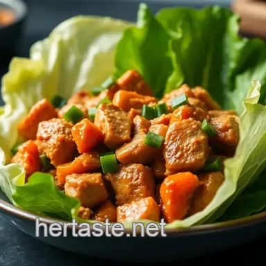 Kung Pao Chicken Lettuce Wraps Recipe: Easy Weeknight Dinner!