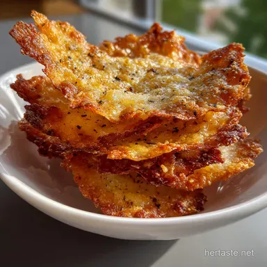 Parmesan Crisps Recipe: Ultra-Crispy Frico Chips Recipe Card