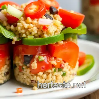 Easy Layered Quinoa Salad: Fresh & Healthy Meal Prep for Weekdays Recipe Card