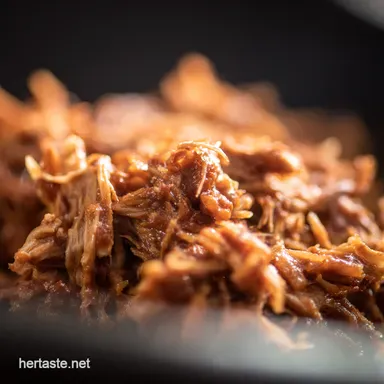 Lazy Sunday Slow Cooker BBQ Pulled Pork Dump Go Recipe Card
