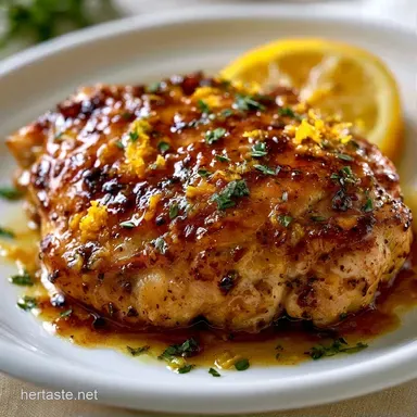 Lemon Chicken Meal Prep in 30 Minutes Recipe Card