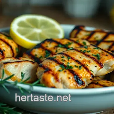 Lemon Herb Grilled Chicken: Easy Summer Grilling!