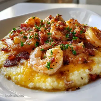 Southern Recipes: Ultimate Creamy Shrimp and Grits Recipe Card
