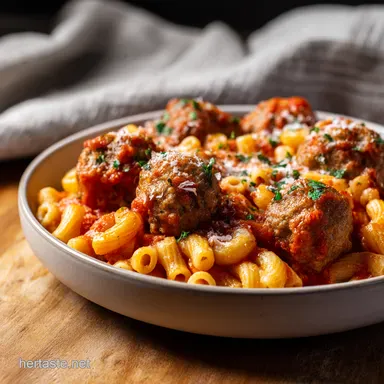 Mama Mia My Best Ever pasta and meatballs recipe Recipe Card