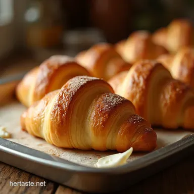 The Ultimate Guide to Flaky French Butter Croissants Recipe Card