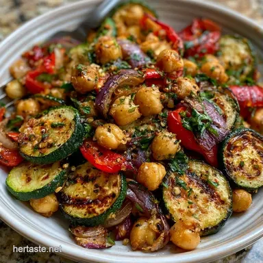 Meatless Summer Meal Prep for 4 Recipe Card