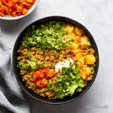 Eat Healthy My Easy Mediterranean Quinoa Bowl Recipe Recipe Card