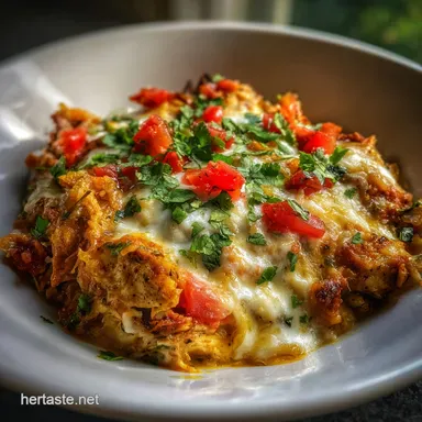 Mexican Chicken Casserole for a Crowd Recipe Card