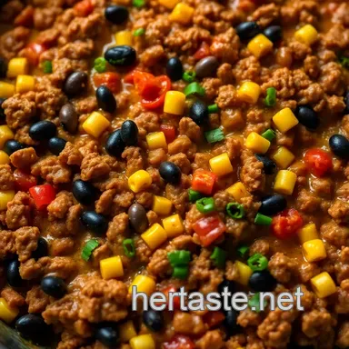 Ultimate Mexican White Trash Casserole: 5 Easy Steps to Comfort Recipe Card