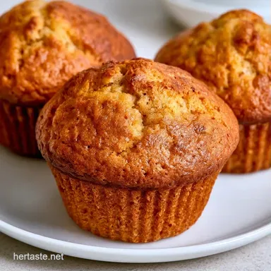 Moist Banana Bread Muffins in 30 Minutes Recipe Card