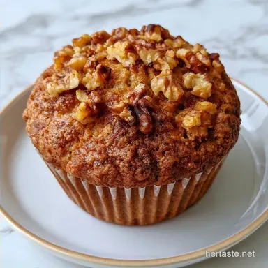 Banana Nut Muffins in 37 Minutes