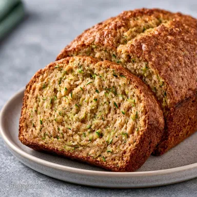 Banana Zucchini Bread for 32 Slices Recipe Card