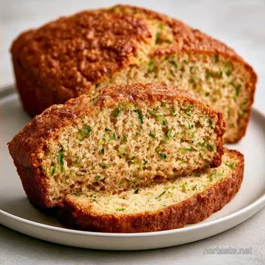 Banana Zucchini Bread for 32 Slices