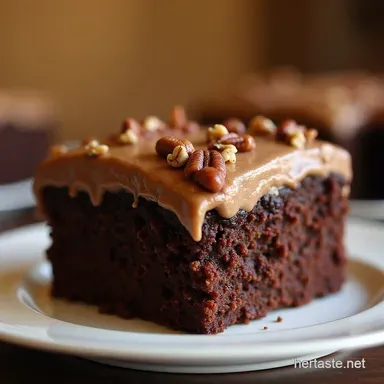 Best German Chocolate Cake Recipe from Scratch Moist Layers Recipe Card