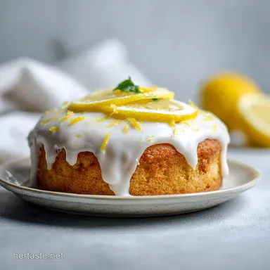 A Lemon Cake To Die For: Moist Citrus Dessert Ready in 1 Hour