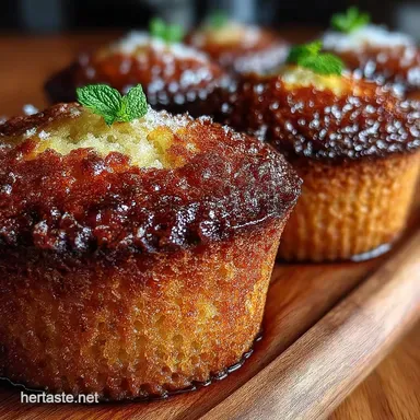 Perfectly Moist Mini Cakes From Scratch for Teatime Recipe Card