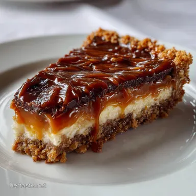 Twix Pie: No-Bake Salted Caramel Chocolate Dream Recipe Card