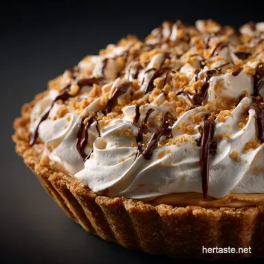 NoBake Peanut Butter Pie: The Ultra-Fluffy, 30-Minute Prep Cloud Recipe Card