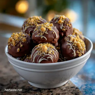 24 MustTry New Years Eve Dessert Recipes: Velvety Champagne Ganache Recipe Card